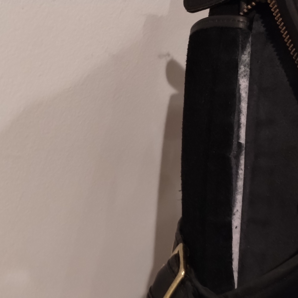 Coach Leather Crossbody Bag Vintage Black Patricia's Legacy Shoulder Bag 9951 - Picture 17 of 17